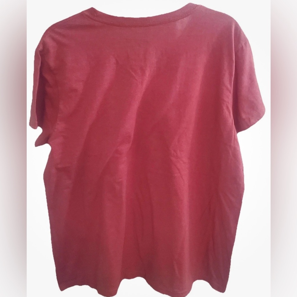 DISNEY- Mickey Mouse Club Member Original Mouseketeer Women's T-shirt Red 2XL - Picture 4 of 5